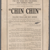 Advertising for Chin Chin
