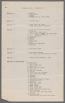 Costume and prop notes for Chin Chin