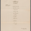 Routine for Contrasts of 1933 / R.H. Burnside, 1933