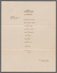 Routine for Contrasts of 1933 / R.H. Burnside, 1933