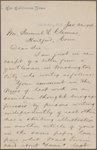 Letterbook. Dec. 29, 1905-March 4, 1907