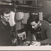 Mike Goldberg (right) and Floriano Vecchi (left) at Tiber Press