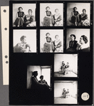 Daisy Aldan, O. Petroff study for painting
