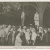 View of the lynching of Tom Shipp and Abe Smith at Marion, Indiana