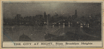 The city at night, from Brooklyn Heights