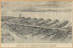 Proposed Chelsea improvement showing elevated roadway and dignified steamship terminal