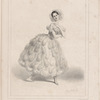Melle Fanny Elssler dans le ballet de La chatte métamorphosée en femme
