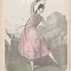 Fanny Elssler [facsim. sig.] in the Cracovienne dance