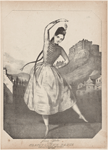 Fanny Elssler [facsim. sig.] in the Cracovienne dance
