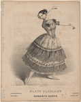 Fanny Elssler's favourite dances