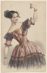 Fanny Elssler dancing the cachucha