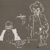 Cesare [copy?], Caricature of SLC and Andrew Carnegie, 1906.