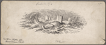 Pen and ink drawings for engravings for Tom Sawyer, True W. Williams.