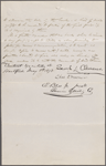 MS agreement between SLC & C. D. Warner and American Publishing Company concerning "The Gilded Age." May 8, 1873.