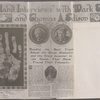 Lyon, Isabel. Holograph notes on ink impression of SLC's right hand.