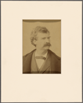Portrait photograph of Samuel L. Clemens.