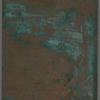 Caricature self-portrait, etched on copper. Favor for SLC's 67th birthday party guests. For Mr W. M. Laffan.