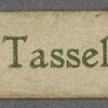 Caricature self-portrait, etched on copper. Party favor for SLC's 67th birthday dinner guests. For Mr Van Tassell Sutphen.