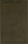 Caricature self-portrait, etched on copper. Party favor for SLC's 67th birthday dinner guests. For Mr Van Tassell Sutphen.