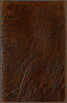 Caricature self-portrait, etched on copper. Party favor for SLC's 67th birthday dinner guests. For Mr Van Tassell Sutphen.