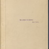 The Cradle of Liberty. Typescript with pencil sketches with holograph inscriptions and explanations.