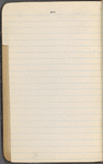 Pond, James Burton. Holograph cash-book, unsigned. July 31, 1884 - Jan. 5, [1885].