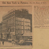 Old New York in picures--no. 310--Koster & Bial's