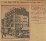 Old New York in picures--no. 310--Koster & Bial's