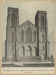 The church on West Thirty-fourth Street, near Eighth Avenue, erected 1860