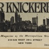 Father Knickerbocker. A magazine of the Metropolitan district, 318-326 West 39th Street New York 