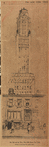 The old and new--West 40th Street, New York, From a drawing by Louis Ruyl