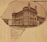 The Children's Hospital at Forty-second Street and Lexington Avenue in 1868