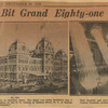 Wasn't a bit grand eighty-one years ago