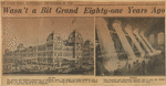 Wasn't a bit grand eighty-one years ago