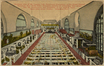 Overhead view of the Country Life Permanent Exposition, in the Grand Central Terminal, New York City