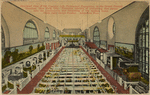Overhead view of the Country Life Permanent Exposition, in the Grand Central Terminal, New York City