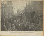 Corner of Grand Central Station, where clock fell from tower