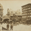 Grand Central Terminal (original); horse drawn cabs; El Station; Grand Union Hotel