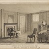 Interior of the Beekman house, 1860. Major Andres Room