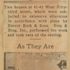Two houses at 41-43 West Fifty-third Street, which were subjected to extensive alteration in accordance with plans by Emory Roth & Sons