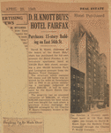 The Fairfax, a 15-story apartments hotel at 116 East 56th Street