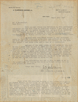 Letter to Dr. F. Weienkampf [i.e. Weitenkampf]