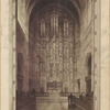 A preliminary sketch for the altar and reredos