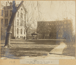 St. Luke's Hospital & grounds with gazebo