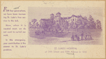 St. Luke's Hospital at 54th street and Fifth avenue in 1858