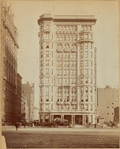 Hotel Savoy with horse drawn streetcar