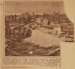 Looking south on Fifth avenue (indicated by arrow) from about Sixty-third street in 1859