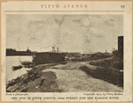 The end of Fifth avenue, 143rd street and the Harlem River