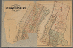 Outline & Index Map of New York City, New York.