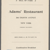 Adam's Restaurant
